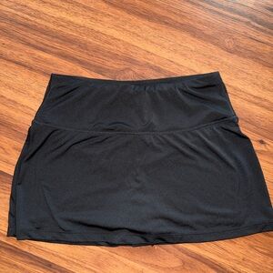 Black Fila Performance Skort